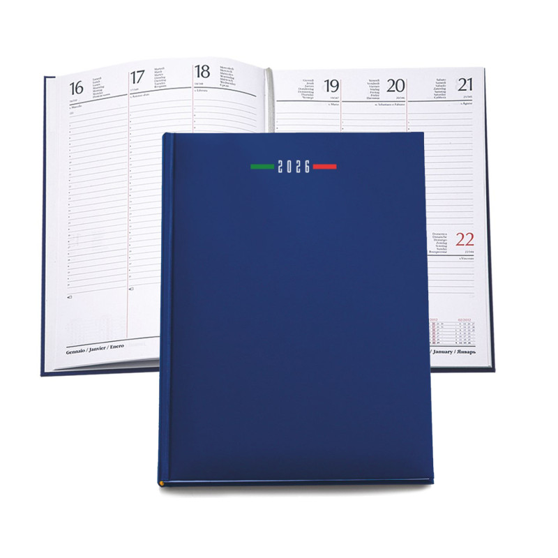 AGENDA SETTIMANALE ITALY 17X24