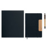 SET QUADERNO A5 IN RPET C/PENNA E SUPPORTO TELEFONO 19,5X1,8X23,8