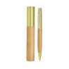 PENNA A SFERA IN BAMBOO E METALLO
