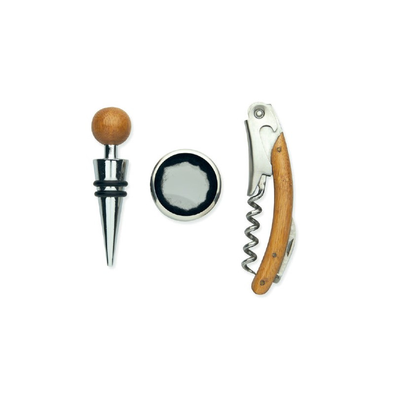 SET VINO IN BAMBOO
