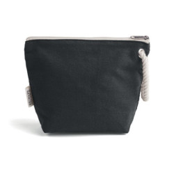 POCHETTE IN COTONE RICICLATO CON MANICO IN CORDA