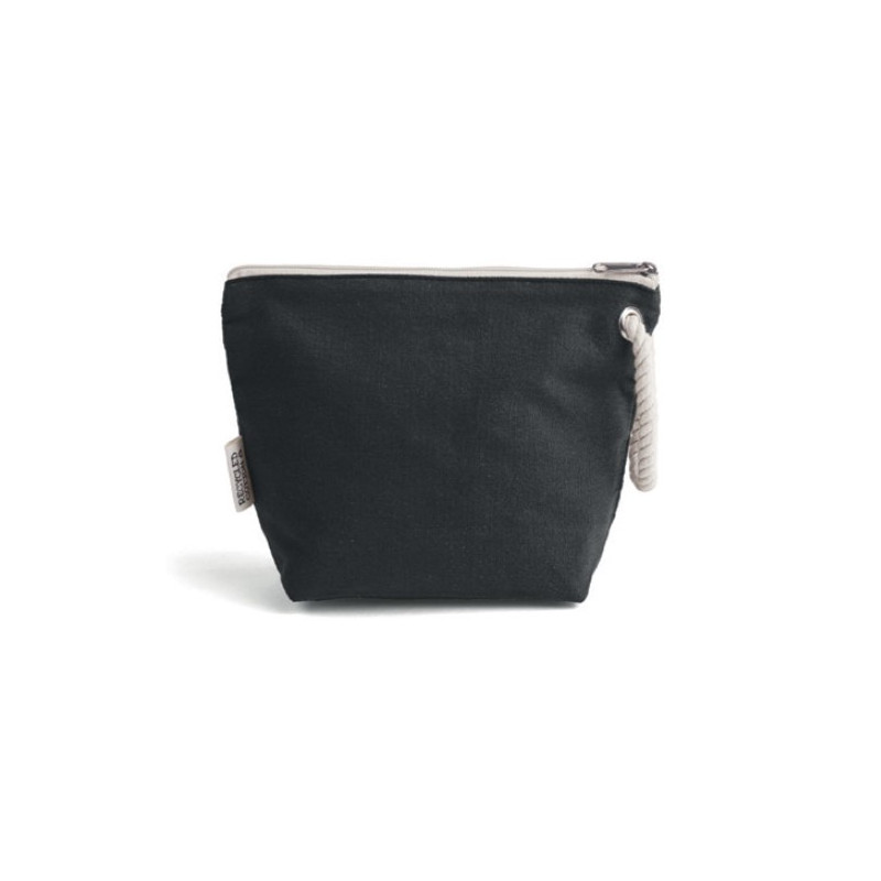 POCHETTE IN COTONE RICICLATO CON MANICO IN CORDA