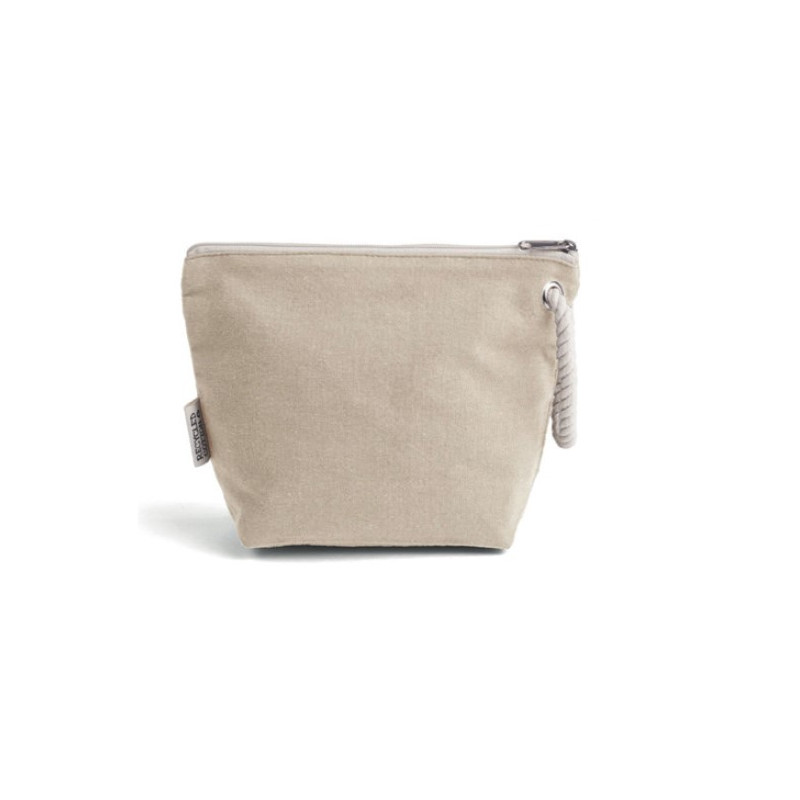 POCHETTE IN COTONE RICICLATO CON MANICO IN CORDA