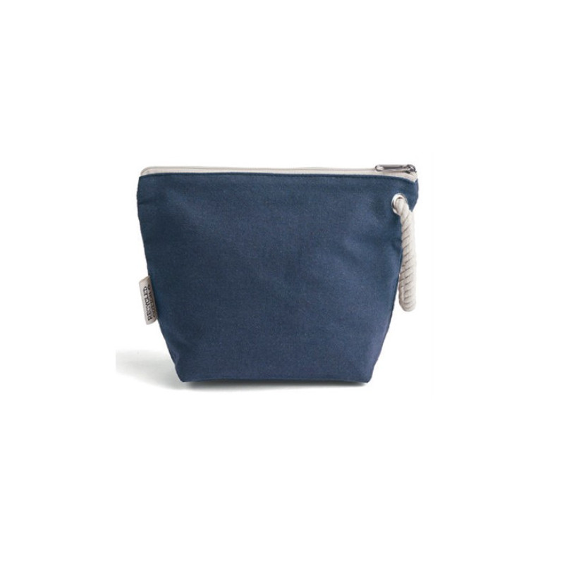 POCHETTE IN COTONE RICICLATO CON MANICO IN CORDA
