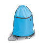 SACCA ZAINO IN POLIESTERE CON ZIP ANTERIORE 34X44