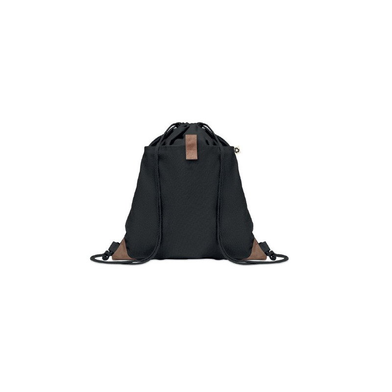 SACCA ZAINO IN COTONE RICICLATO 38X42