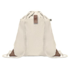 SACCA ZAINO IN COTONE RICICLATO 38X42