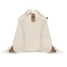 SACCA ZAINO IN COTONE RICICLATO 38X42