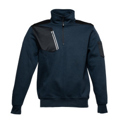 FELPA COLORADO UOMO CON ZIP CORTA JRC