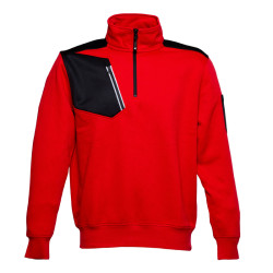 FELPA COLORADO UOMO CON ZIP CORTA JRC