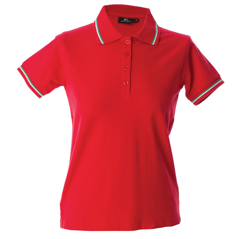 POLO NEW AOSTA LADY DONNA M/CORTA 200GR JRC