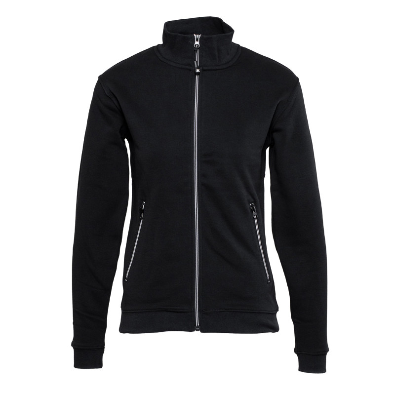 FELPA NEW ATLANTA LADY CON ZIP LUNGA JRC