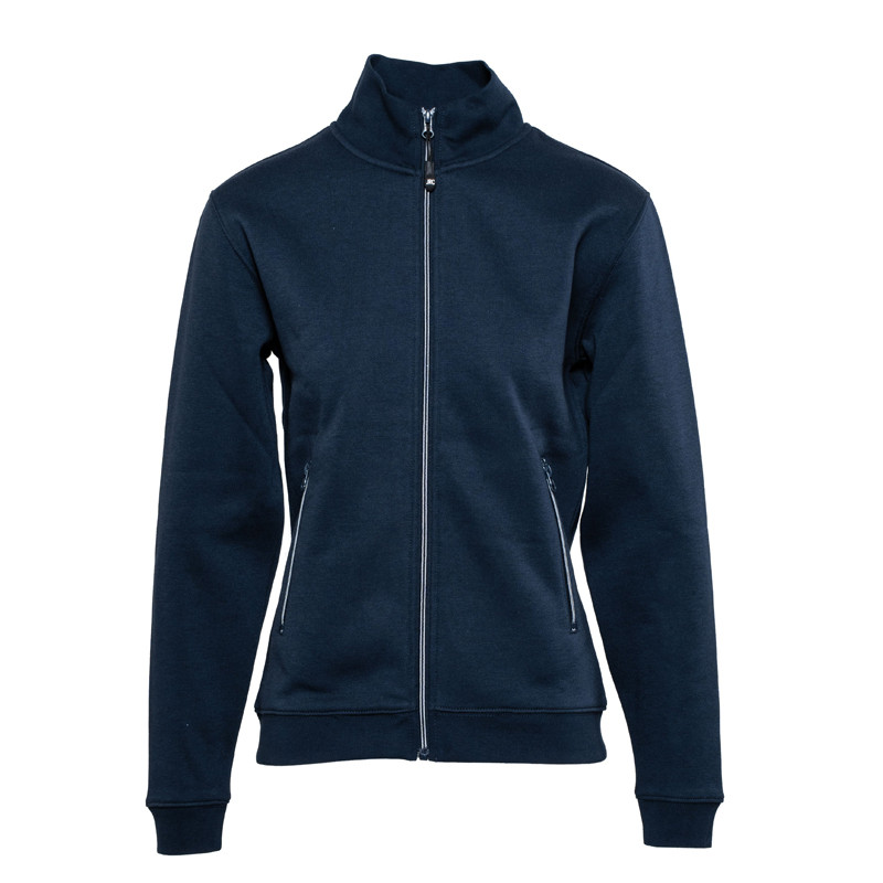 FELPA NEW ATLANTA LADY CON ZIP LUNGA JRC