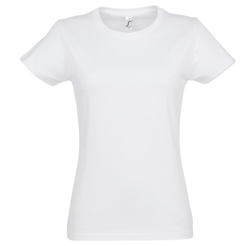 T-SHIRT IMPERIAL W. DONNA G/COLLO M/CORTA 190GR SOL'S