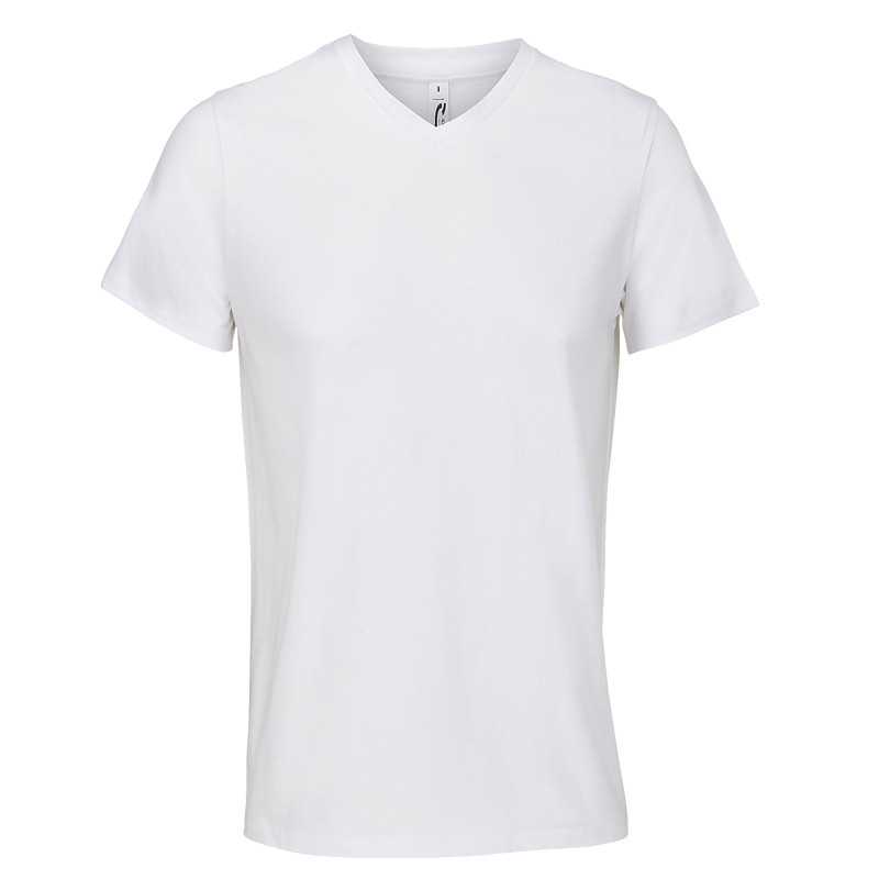 T-SHIRT REGENT V M/CORTA UOMO SCOLLO A "V" SOL'S