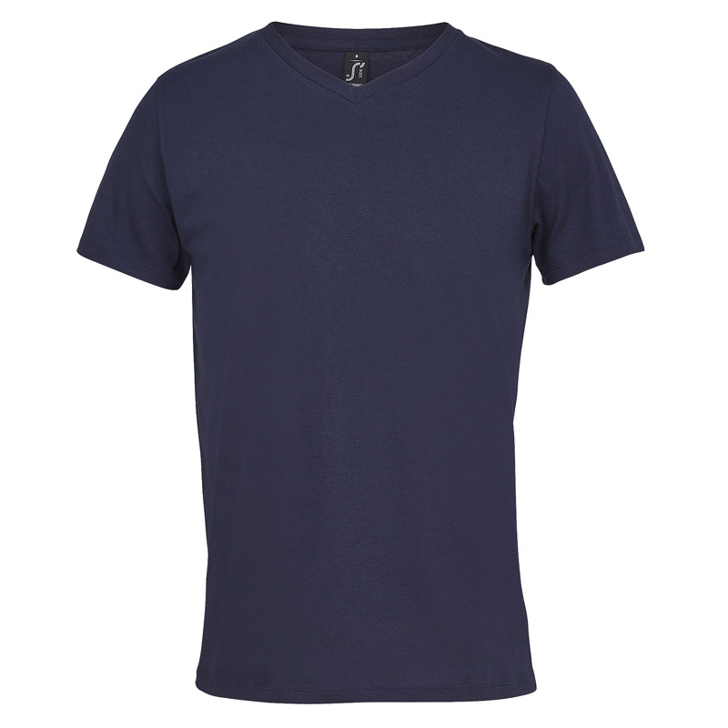T-SHIRT REGENT V M/CORTA UOMO SCOLLO A "V" SOL'S