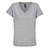 T-SHIRT REGENT V M/CORTA DONNA SCOLLO A "V" SOL'S