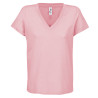 T-SHIRT REGENT V M/CORTA DONNA SCOLLO A "V" SOL'S