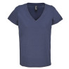 T-SHIRT REGENT V M/CORTA DONNA SCOLLO A "V" SOL'S