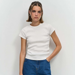 T-SHIRT SARA DONNA G/COLLO...