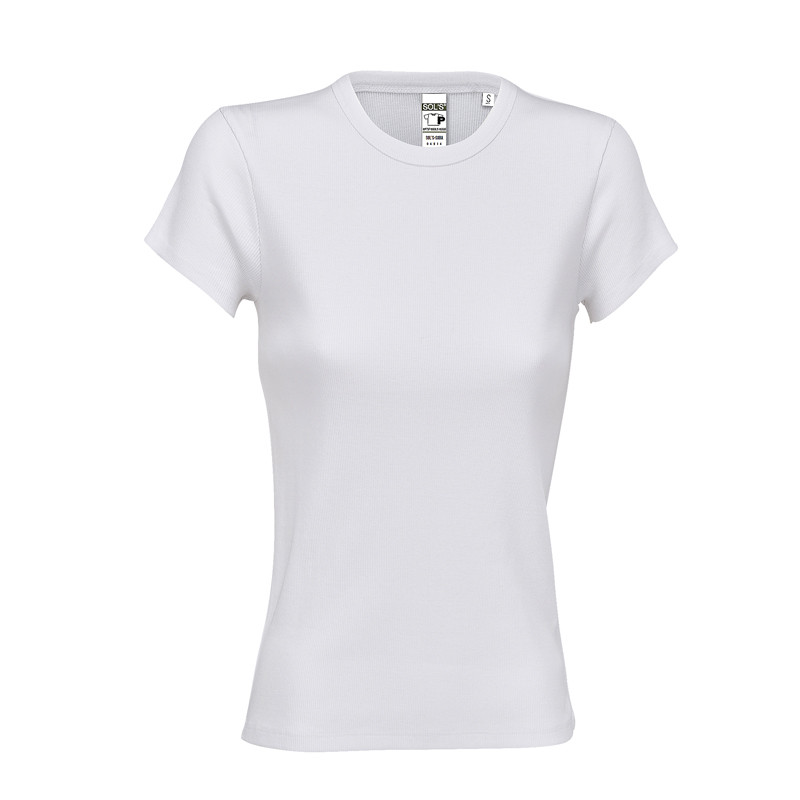 T-SHIRT SARA DONNA G/COLLO M/CORTA SOLS