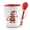 Tazza con cucchiaino 250ml