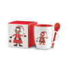 Tazza con cucchiaino 250ml