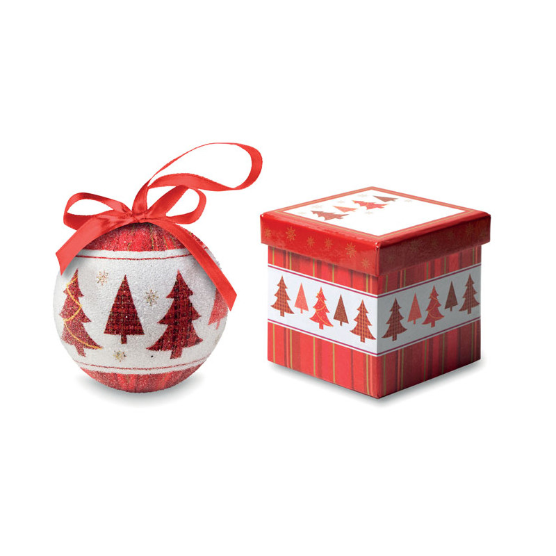 Palla di Natale in scatola