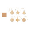Set decorazioni natalizie in le