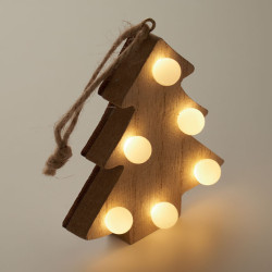 Albero di Natale con luci