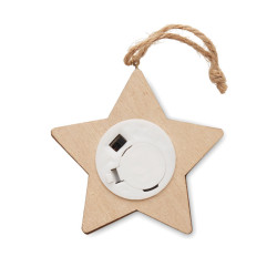 Albero in legno con luci