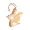 Albero in legno con luci