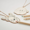 Set in legno da disegno