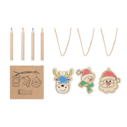 Set in legno da disegno