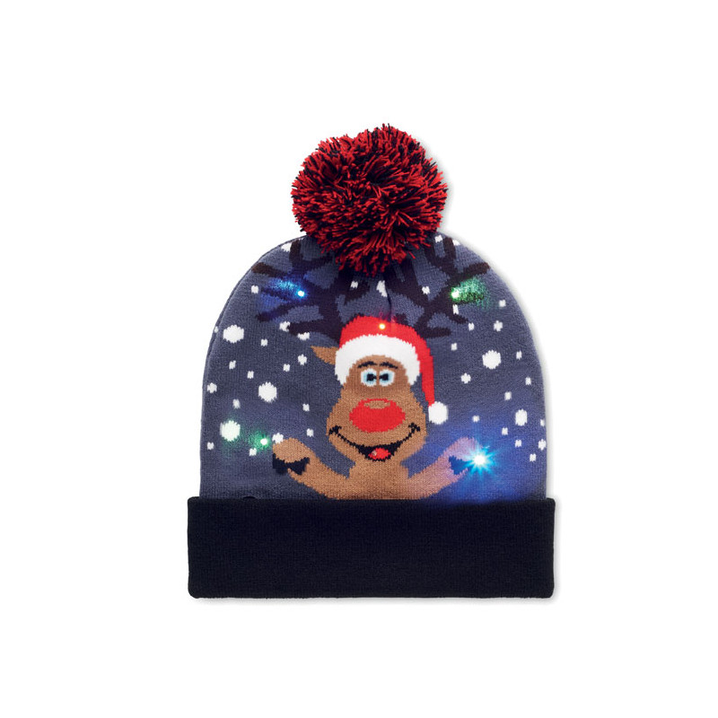 Berretto di Natale con LED