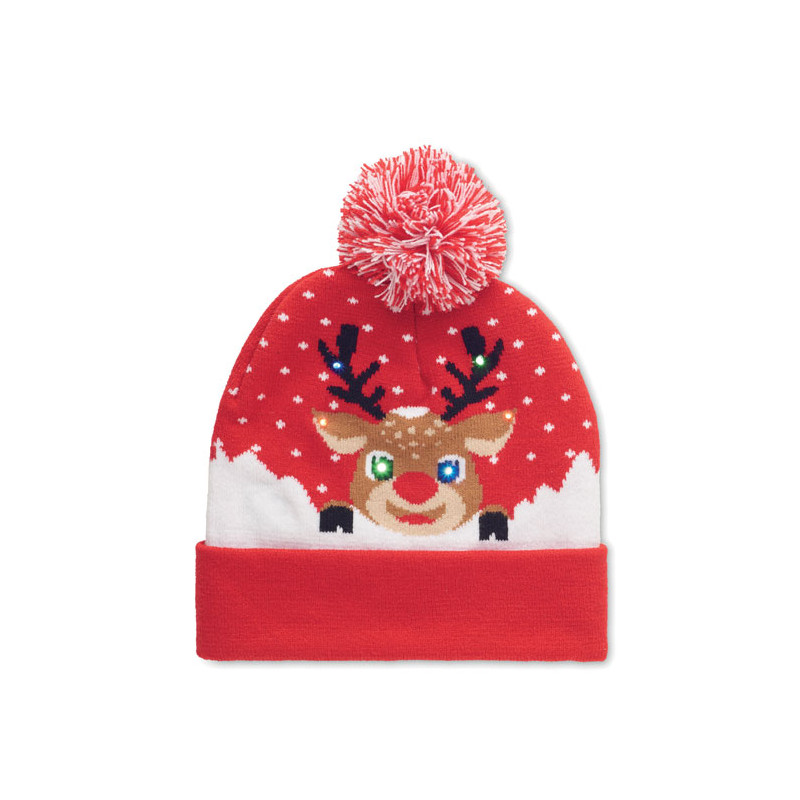 Berretto di Natale con LED