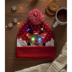 Berretto di Natale con LED
