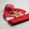 Berretto di Natale con LED