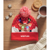 Berretto di Natale con LED
