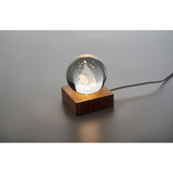 Palla di Natale con LED
