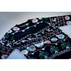 Maglione natalizio a LED S/M
