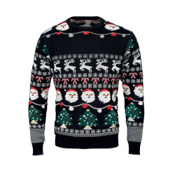 Maglione natalizio a LED L/XL