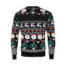 Maglione natalizio a LED L/XL