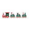 Treno di Natale in legno