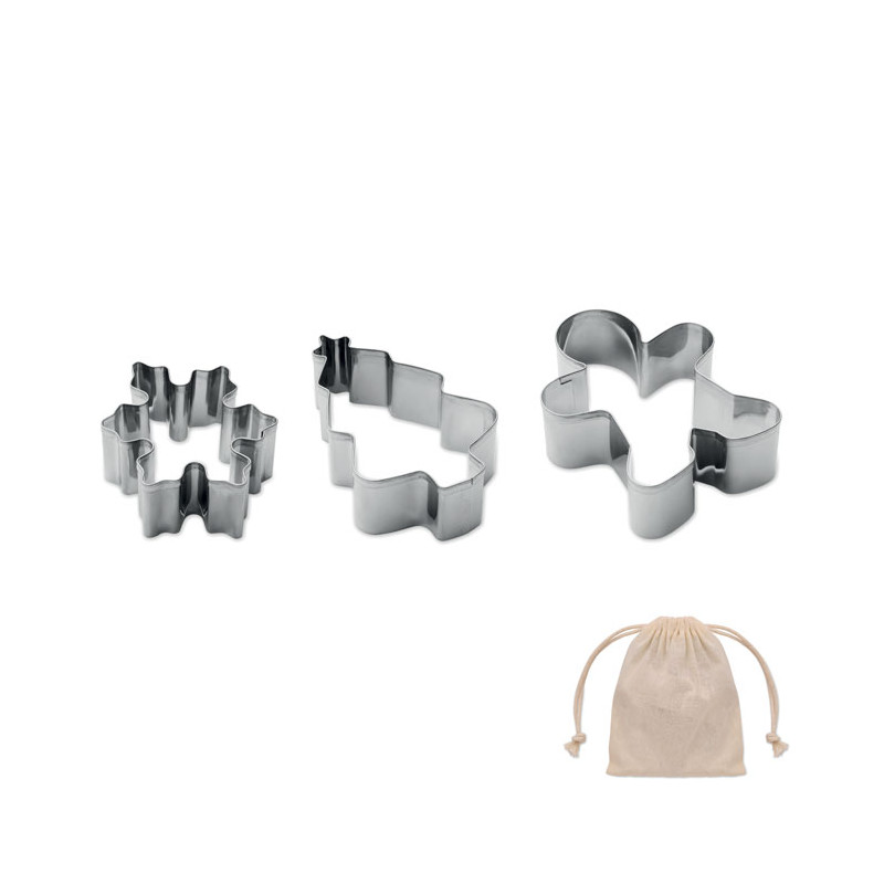 Set di tagliabiscotti natalizi