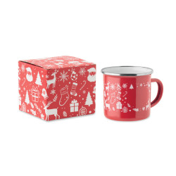 Tazza smaltata natalizia 300ml