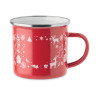 Tazza smaltata natalizia 300ml