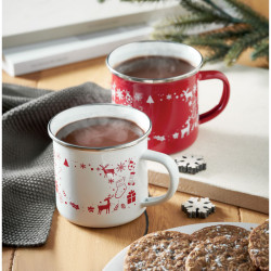 Tazza smaltata natalizia 300ml