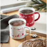Tazza smaltata natalizia 300ml
