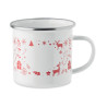 Tazza smaltata natalizia 300ml